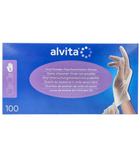 ALVITA GUANTI VINILE S/POLV S