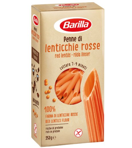 BARILLA PENNE LENTIC ROS 250G