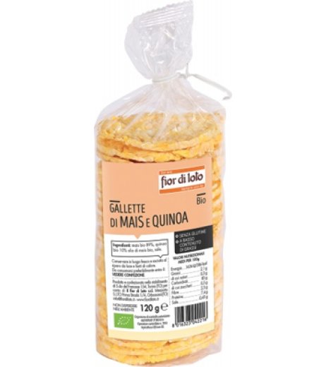 GALLETTE MAIS E QUINOA