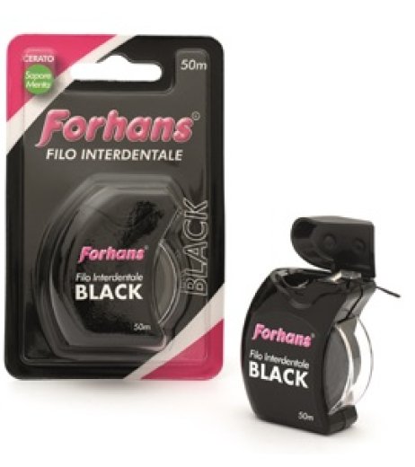 FORHANS FILO INTERD BLACK 50M