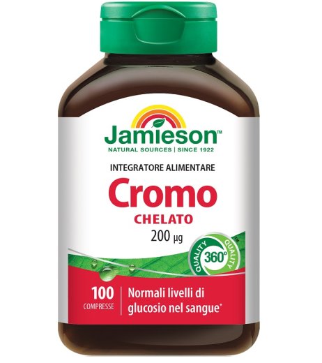 JAMIESON CROMO CHELATO 100CPR JAMIESON CROMO CHELATO 100CPR