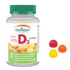 JAMIESON VITAMINA D GUM 60 Caramella