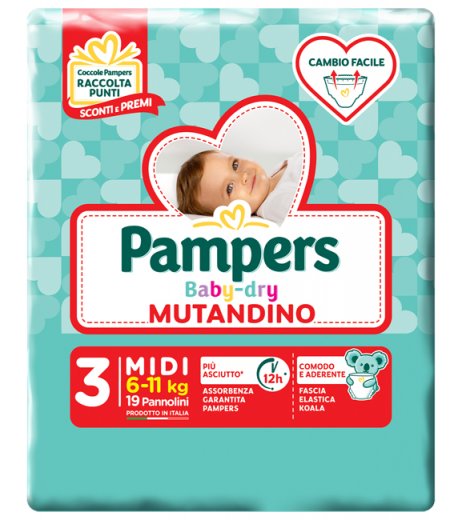 PAMPERS BD MUT SM TG3 19PZ 1270