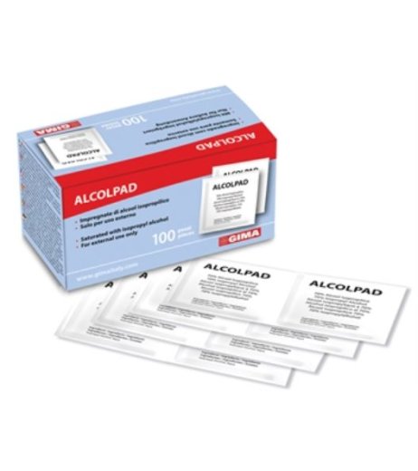 ALCOLPAD 70% ISOPROPILICO100PZ ALCOLPAD 70% ISOPROPILICO100PZ