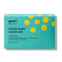 Goovi recupero notte 30 compresse per dormire e migliorare il sonno - The Good Vibes Company Srl