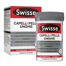 Swisse Integratore alimentare capelli pelle unghie 60 compresse