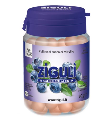 ZIGULI MIRTILLO 100PALLINE 60G