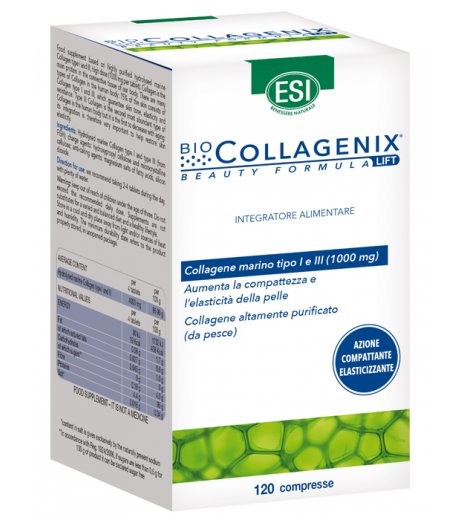 Biocollagenix trattamento antietá con collagene 120 compresse di Esi Italia