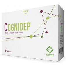 Cognidep integratore per la concentrazione e la memoria 14 Bustine di Erbozeta