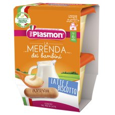 PLASMON MEREN LATTE BISC 2X120G