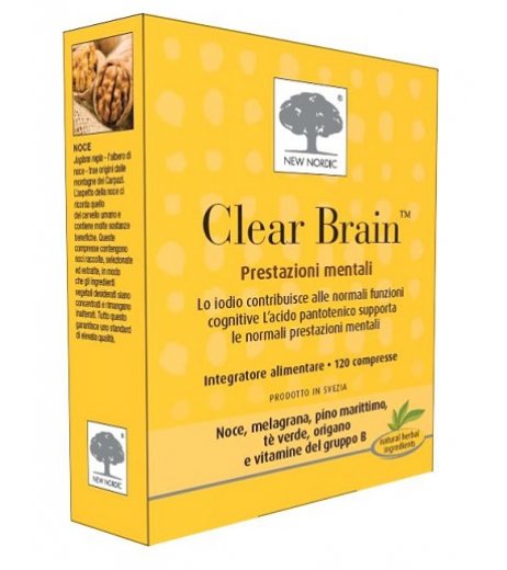 CLEAR BRAIN 120 COMPRESSE