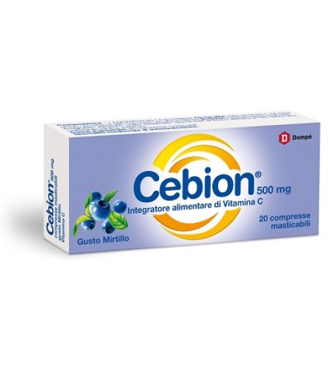 CEBION MAST MIRTIL VIT C 20CPR