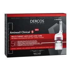 Dercos Aminexil anticaduta capelli uomo 42 fiale 6 ml Vichy Dercos Aminexil anticaduta capelli uomo 42 fiale 6 ml Vichy