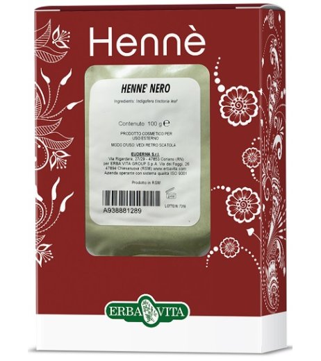 HENNE COLOR CAP NERO 100G