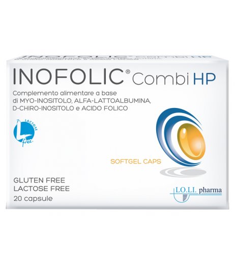 Inofolic combi HP integratore di acido folico 20 compresse di Lo.Li Pharma