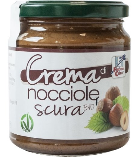 CREMA NOCCIOLE SCURA 300G BIO