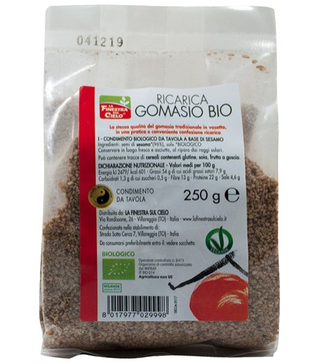 GOMASIO RICARICA 250G BIO GOMASIO RICARICA 250G BIO