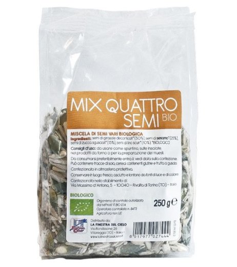 MIX 4 SEMI BIO 250G FINESTRA