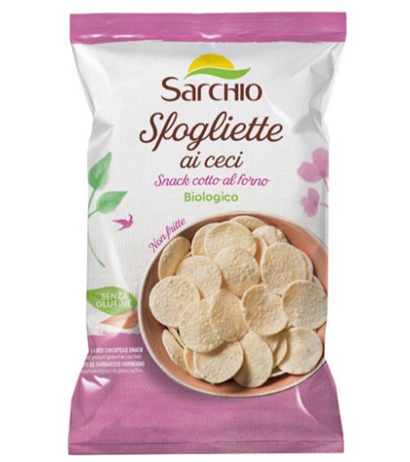 SARCHIO Sfogliette Ceci 50g SARCHIO Sfogliette Ceci 50g