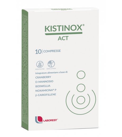 Kistinox Act 10 compresse 943573485 in offerta di Laborest