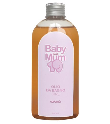 BABYANDMUM OLIO BAGN GIRL200ML