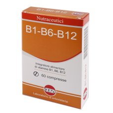 Vitamine B1-B6-B12 60 compresse per il metabolismo energetico | Kos
