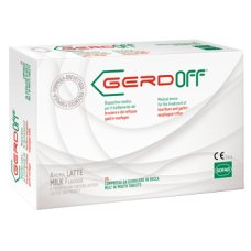 GerdOff contro reflusso e bruciore allo stomaco al gusto di latte 20 compresse di SOFAR