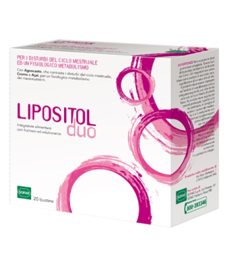 LIPOSITOL DUO 20BUST
