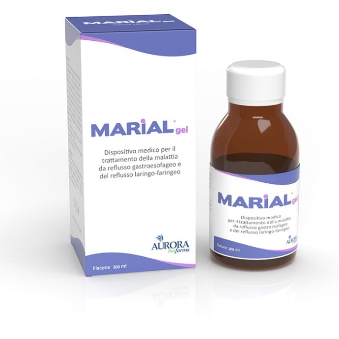 MARiALgel sciroppo gelificato 300ml per il trattamento del reflusso di Aurora Biofarma
