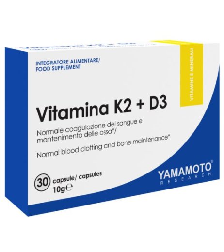 YAMAMOTO R VITAM.K2+D3 30CPS