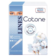 LINES COTONE TAMPONE REGUL 16P