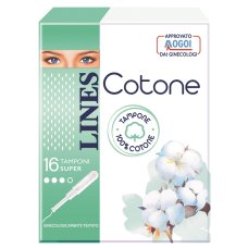 LINES COTONE TAMPONE SUPER 16P