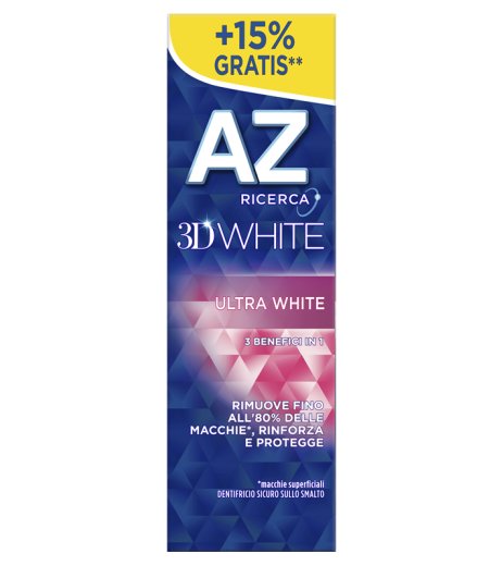 DENTIFRICIO ORAL B AZ 3D ULTRAWHITE 65 + 10 ML DENTIFRICIO ORAL B AZ 3D ULTRAWHITE 65 + 10 ML