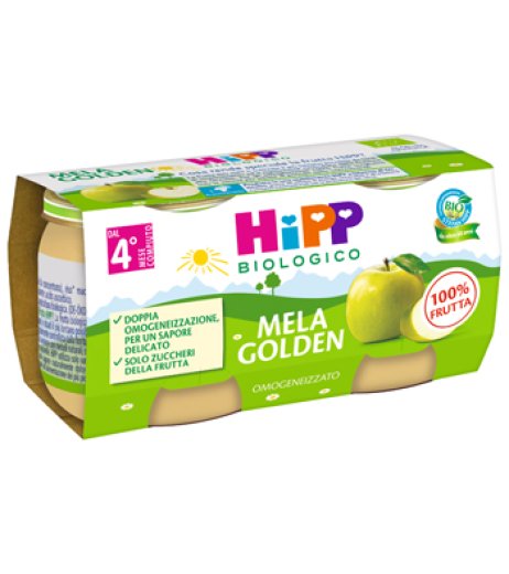 OMO HIPP Bio Mela Golden 2x80g