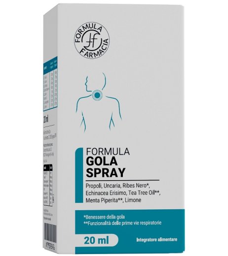 FORMULA GOLA SPRAY ADULTI 20ML FORMULA GOLA SPRAY ADULTI 20ML