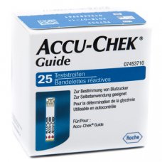 Accu-Chek Guide 25 Strisce Reattive Per La Misurazione Della Glicemia