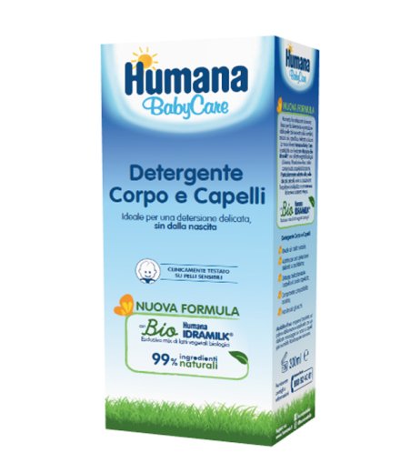 HUMANA^BC Det.Corpo&Cap.300ml