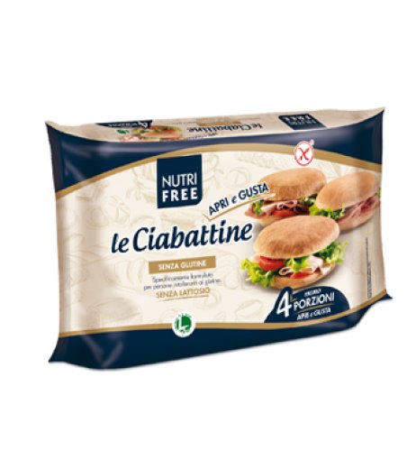 NUTRIFREE LE CIABATTINE 4X50G NUTRIFREE LE CIABATTINE 4X50G