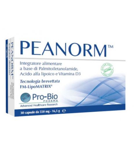 PEANORM 30 Cps 550mg