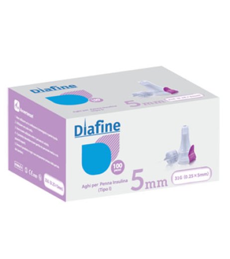 DIAFINE Ago Pung.31g 5mm 100pz DIAFINE Ago Pung.31g 5mm 100pz