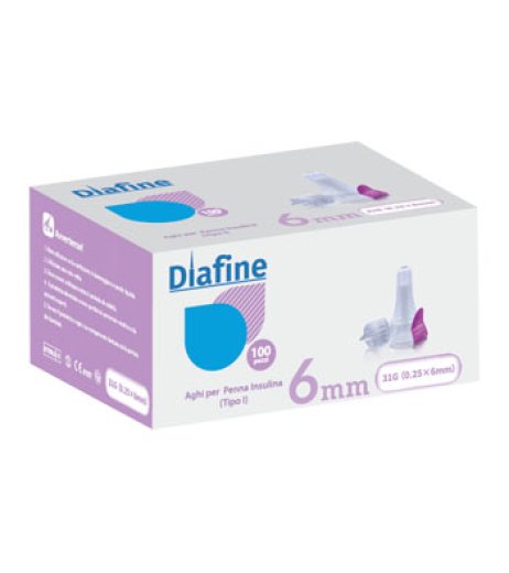 DIAFINE AGO PUNG 31GX6MM 100PZ DIAFINE AGO PUNG 31GX6MM 100PZ