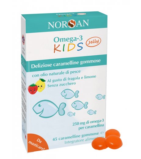 NORSAN OMEGA 3 KIDS CARAMELLIN