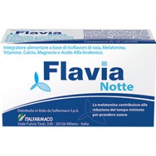 FLAVIA NOTTE integratore per la menopausa 30 capsule di Italfarmaco SpA