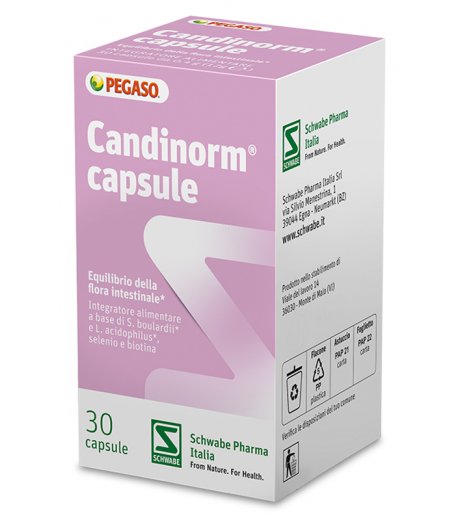 Candinorm 30 compresse Integratore per flora batterica intestinale - Schwabe
