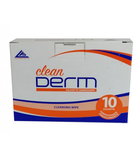 CLEAN DERM SALVIETTE IGIEN 10PZ