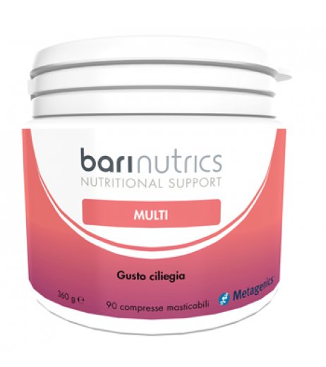 Barinutrics Multi Ciliegia Metagenics 90 Compresse