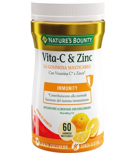 NATURE'S B VITA-C&ZINC 60GOMM