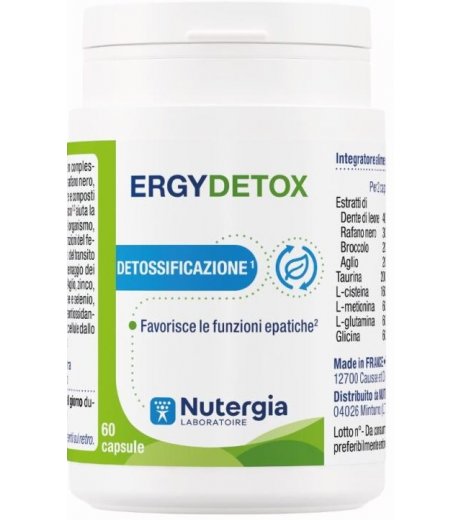 ERGYDETOX 60CPS (SOST BIOTAURI