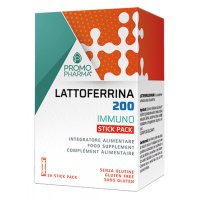 Lattoferrina 200 30 stickpack immuno integratore per difese immunitarie - PromoPharma Spa