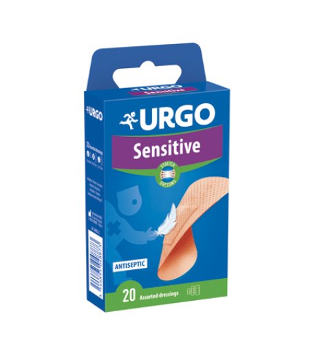 URGO SENSITIVE STR CER ASS 20P